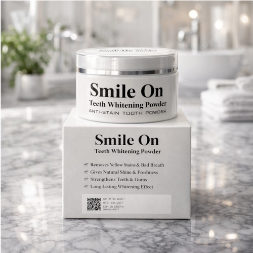 SmileOn teeth whitening