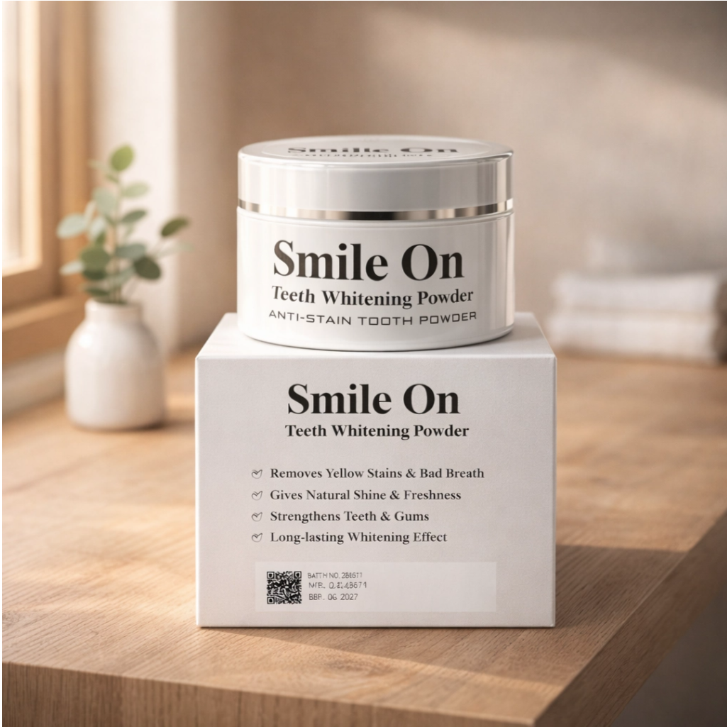 SmileOn teeth whitening